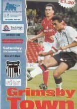 Grimsby Town v Wolverhampton Wanderers 25-Sep-1993