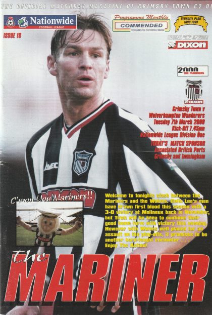 Grimsby Town v Wolverhampton Wanderers 07-Mar-2000
