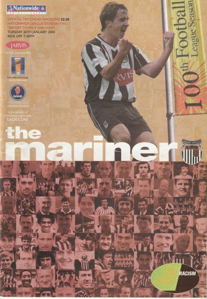 Grimsby Town v Wrexham 20-Jan-2004