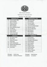 Bohemian v Newcastle United  16-Jul-2016