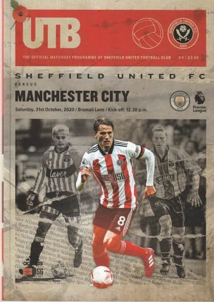 Sheffield United v Manchester City 31-Oct-2020