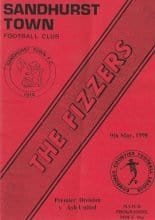 Sandhurst Town v Ash United  09-May-1998