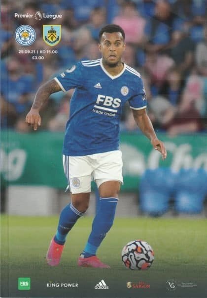 Leicester City v Burnley  25-Sep-2021