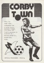 Corby Town v Gloucester City 29-Mar-1977