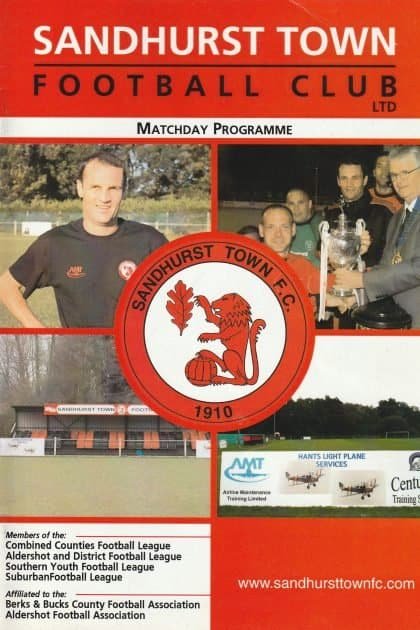 Sandhurst Town v Ash United  20-Dec-2008