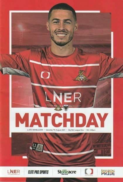 Doncaster Rovers v AFC Wimbledon  07-Aug-2021