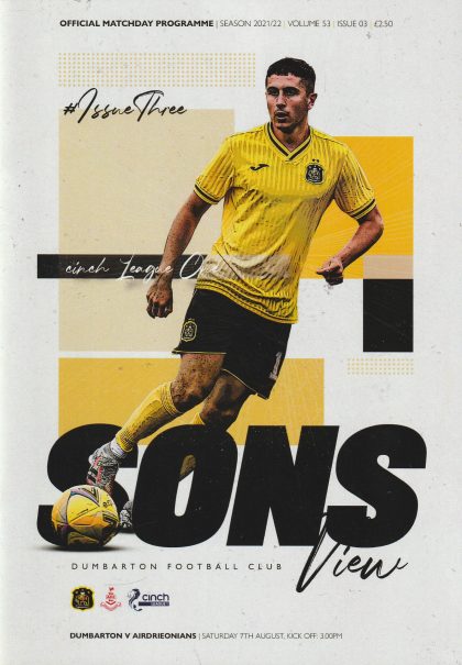Dumbarton v Airdrieonians  07-Aug-2021