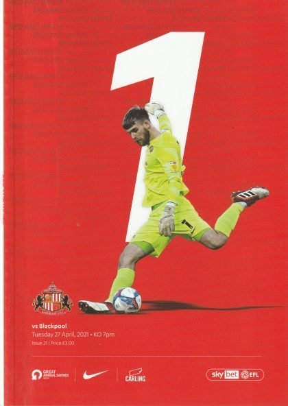 Sunderland v Blackpool   27-Apr-2021