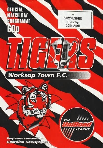 Worksop Town v Droylsden 29-Apr-1997