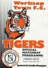 Worksop Town v Farsley Celtic  21-Nov-1994