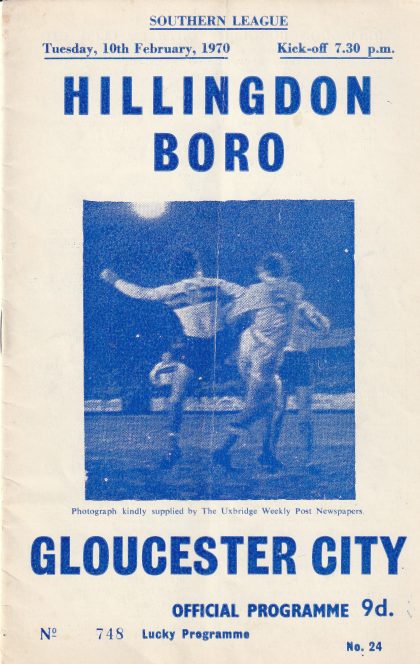 Hillingdon Borough v Gloucester City  10-Feb-1970