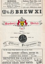 Banbury United v Gloucester City 11-Jan-1969