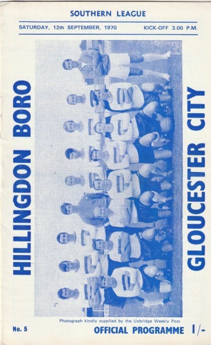 Hillingdon Borough v Gloucester City  12-Sep-1970