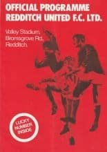 Redditch United v Gloucester City 27-Aug-1974