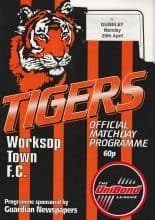 Worksop Town v Guiseley  29-Apr-1996