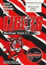 Worksop Town v Lincoln United 15-Apr-1997
