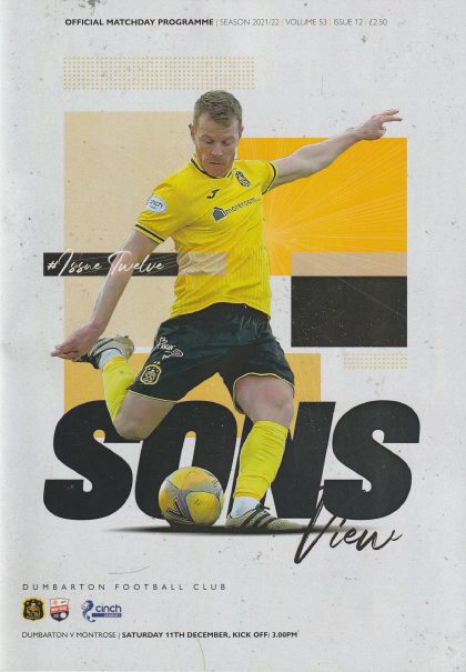 Dumbarton v Montrose  11-Dec-2021