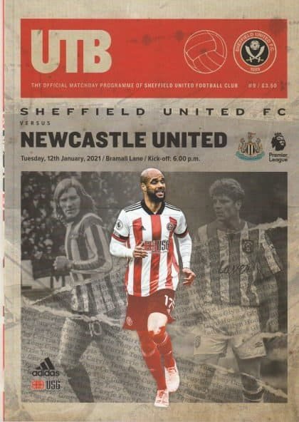 Sheffield United v Newcastle United  12-Jan-2021