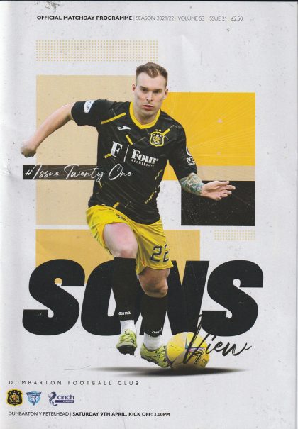 Dumbarton v Peterhead  09-Apr-2022