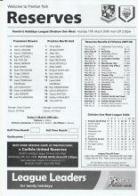 Tranmere Rovers Reserves v Preston North End Reserves 17-Mar-2008