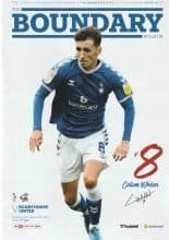 Oldham Athletic v Scunthorpe United  26-Dec-2021