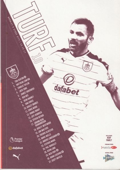 Burnley v Stoke City 12-Dec-2017