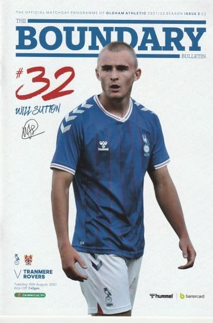 Oldham Athletic v Tranmere Rovers 10-Aug-2021