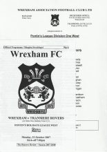 Wrexham Reserves v Tranmere Rovers Reserves 22-Oct-2007
