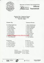 Chester City Reserves v Tranmere Rovers Reserves 26-Mar-2008