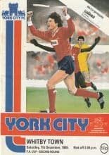 York City v Whitby Town   07-Dec-1985