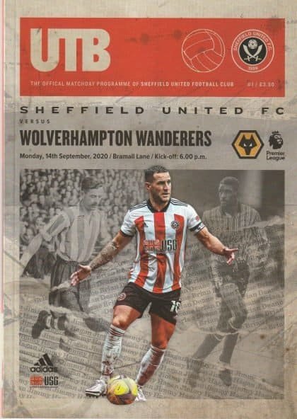 Sheffield United v Wolverhampton Wanderers  14-Sep-2020