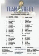 Bristol Rovers v Luton Town   02-Jan-2016