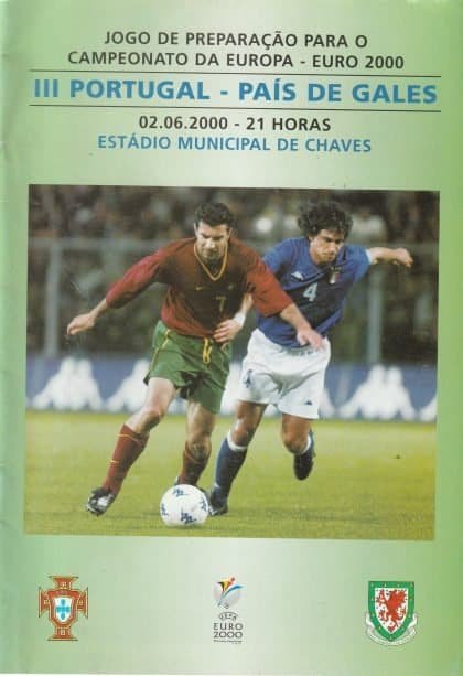 Portugal v Wales 02-Jun-2000