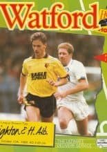 Watford v Brighton and Hove Albion 15-Oct-1988