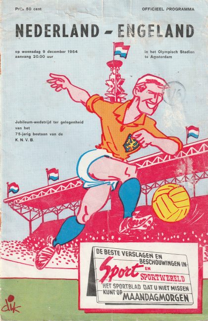 Holland v England 09-Dec-1964