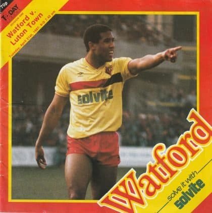 Watford v Luton Town 21-Apr-1987