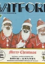 Watford v Luton Town  26-Dec-1979