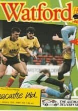 Watford v Newcastle United 10-Jan-1989