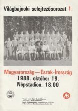 Hungary v Northern Ireland   19-Oct-1988