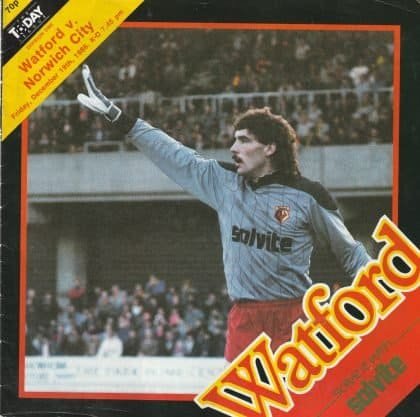 Watford v Norwich City  19-Dec-1986