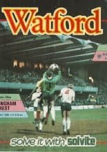 Watford v Nottingham Forest  23-Jan-1988