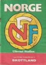 Norway v Scotland 07-Jun-1979