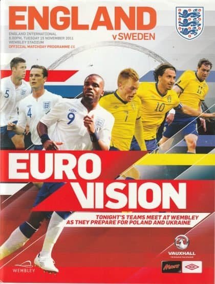 England v Sweden  15-Nov-2011