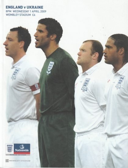 England v Ukraine 01-Apr-2009