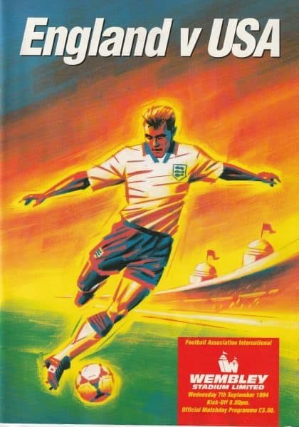 England v USA 07-Sep-1994