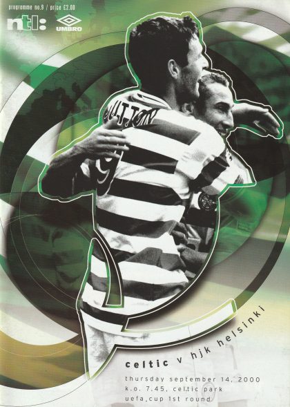 Glasgow Celtic v HJK Helsinki  14-Sep-2000
