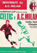 Glasgow Celtic v AC Milan 12-Mar-1969