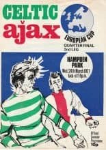 Glasgow Celtic v Ajax Amsterdam 24-Mar-1971