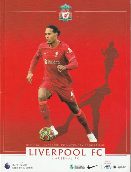 Liverpool v Arsenal 20-Nov-2021