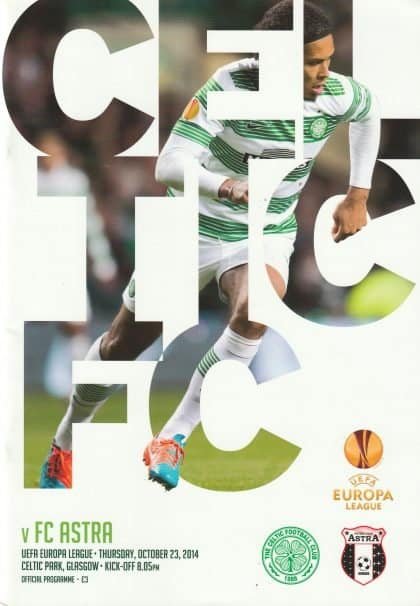 Glasgow Celtic v Astra Giurgiu 23-Oct-2014